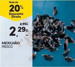 Continente Bom dia Marisco promoção
