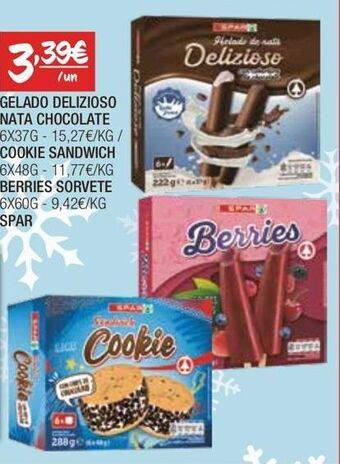Spar Gelados spar promoção