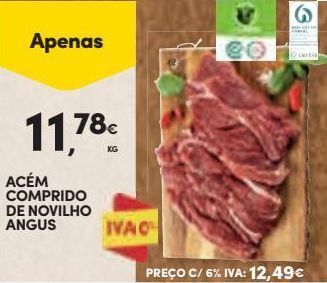 Continente Bom dia Carne bovina promoção