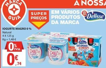 E.Leclerc Iogurte delisse promoção