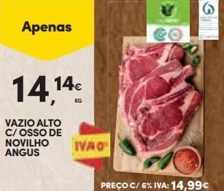 Continente Bom dia Carne bovina promoção