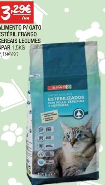 Ração para gatos spar