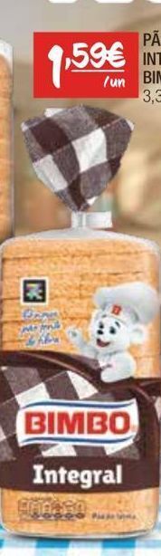 Spar Pão de forma bimbo promoção