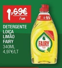 Spar Detergente lavalouça fairy promoção