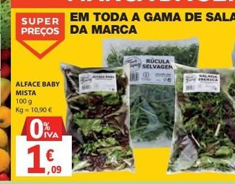 E.Leclerc Alface promoção