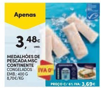 Continente Bom dia Peixe continente promoção