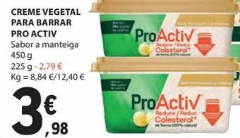 E.Leclerc Cremes vegetais proactiv promoção