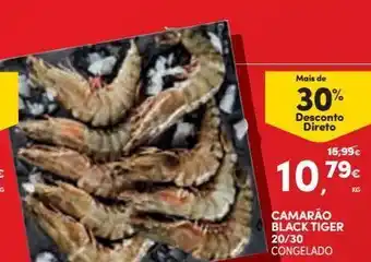 Continente Bom dia Camarão promoção