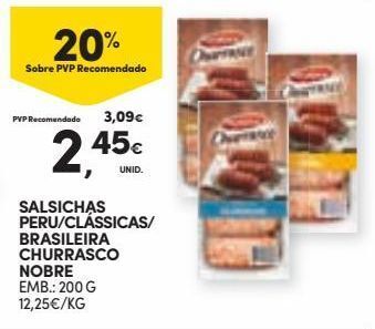 Continente Bom dia Salsicha nobre promoção
