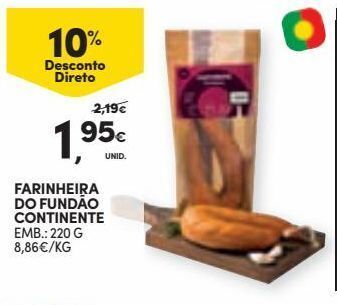 Continente Bom dia Presunto continente promoção
