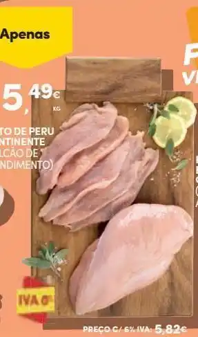 Continente Bom dia Filé de peru continente promoção