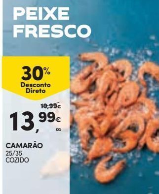 Continente Bom dia Camarão cozido promoção