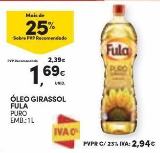 Continente Bom dia Óleo para fritar fula promoção