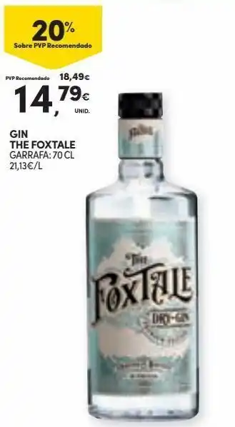 Continente Bom dia Gin promoção