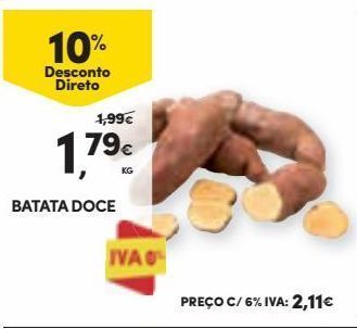Continente Bom dia Batatas promoção