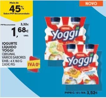 Continente Bom dia Iogurte yoggi promoção