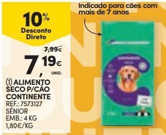 Continente Bom dia Ração para cães continente promoção