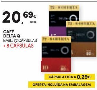Continente Bom dia Café delta q promoção