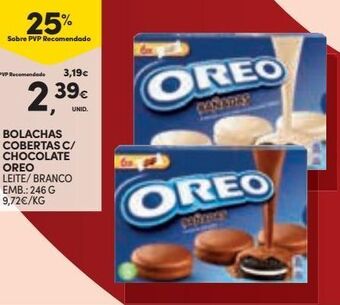 Continente Bom dia Bolacha recheada oreo promoção