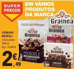 E.Leclerc Cereais promoção
