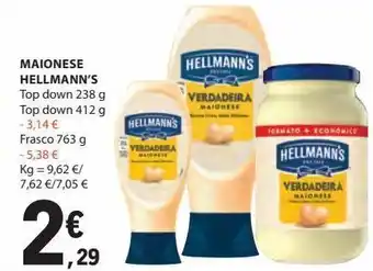 E.Leclerc Maionese hellmann's promoção