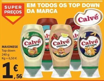 E.Leclerc Maionese calvé promoção