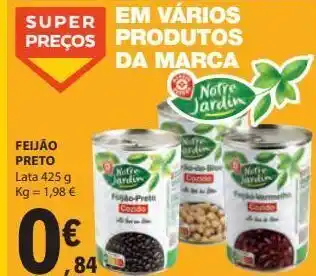 E.Leclerc Feijão cozido notre jardin promoção