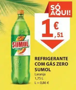 E.Leclerc Refrigerante de laranja sumol promoção