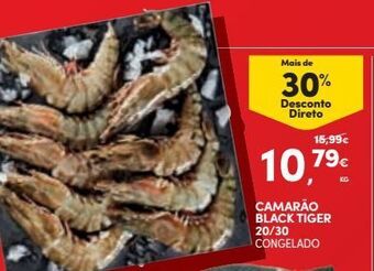 Camarão congelado
