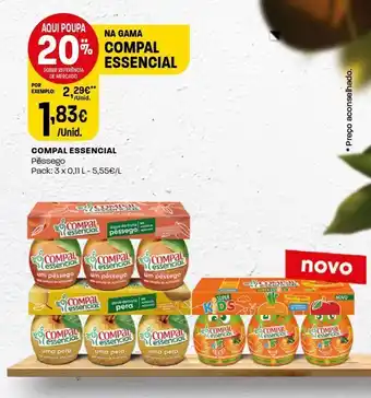 Intermarché Polpa de frutas compal promoção