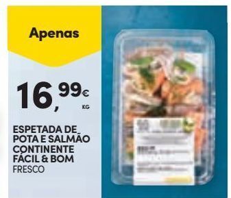 Continente Bom dia Salmão promoção