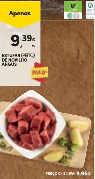 Continente Bom dia Carne bovina promoção