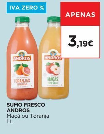 El Corte Inglés Sumo andros promoção