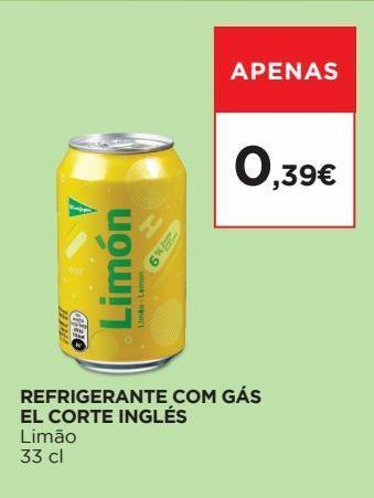 El Corte Inglés Refrescos el corte inglés promoção