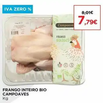 El Corte Inglés Frango inteiro promoção