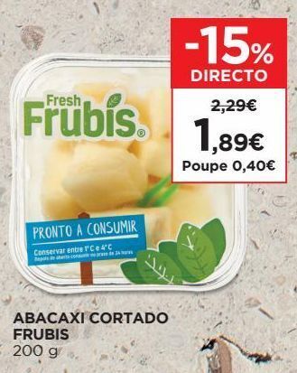 El Corte Inglés Abacaxi promoção