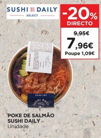 El Corte Inglés Salmão promoção