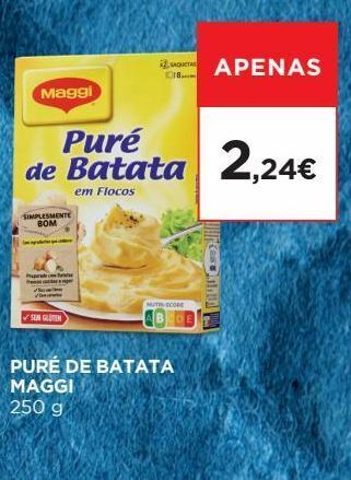 El Corte Inglés Purê de batatas maggi promoção