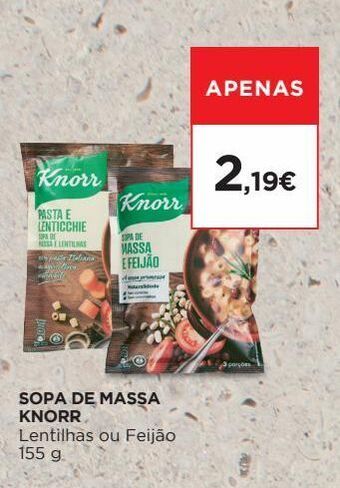 El Corte Inglés Sopa knorr promoção