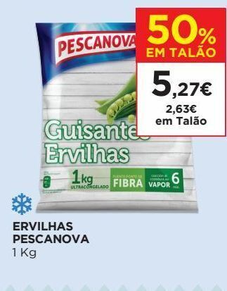 El Corte Inglés Ervilhas verdes pescanova promoção