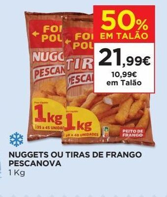 El Corte Inglés Nuggets de frango pescanova promoção