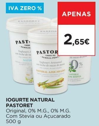 El Corte Inglés Iogurte natural promoção