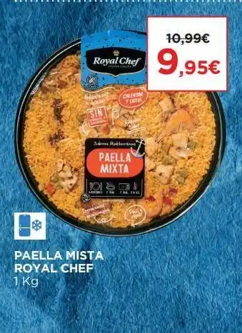 El Corte Inglés Paella promoção