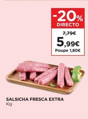 El Corte Inglés Salsicha promoção