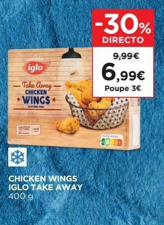 El Corte Inglés Nuggets de frango iglo promoção