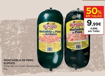 El Corte Inglés Mortadela de peru elpozo promoção