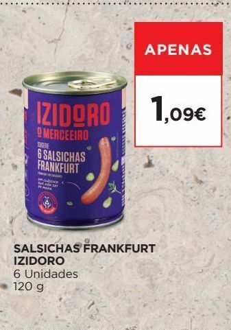 El Corte Inglés Salsicha izidoro promoção