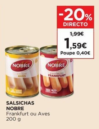 El Corte Inglés Salsicha nobre promoção