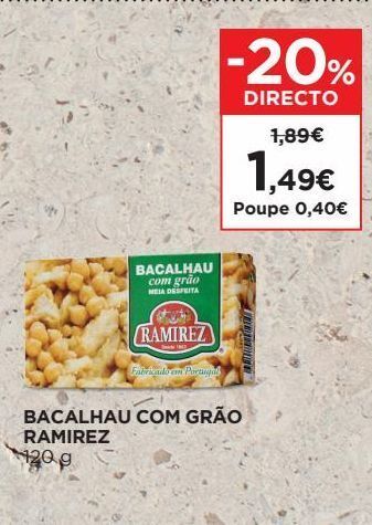 El Corte Inglés Bacalhau ramirez promoção