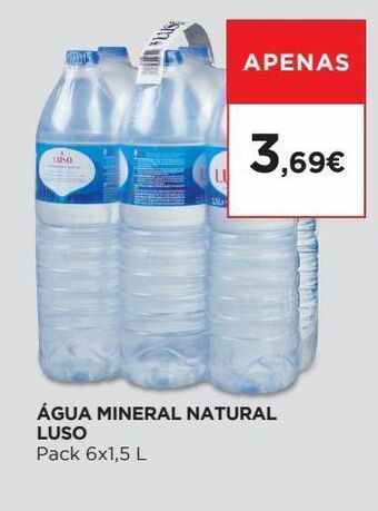 El Corte Inglés Água luso promoção